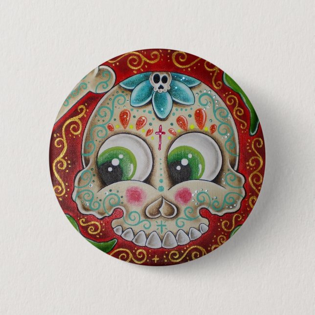 Badge Rond 5 Cm Verdes de Jalapenos (Devant)