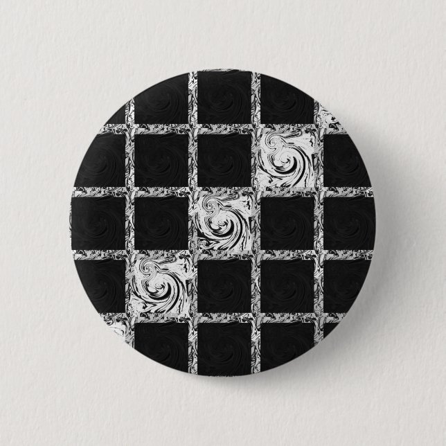 Badge Rond 5 Cm vérifier le motif (Devant)