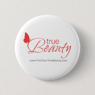 Badge Rond 5 Cm Véritable Pin de beauté
