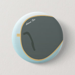 Badge Rond 5 Cm Verres de Sun
