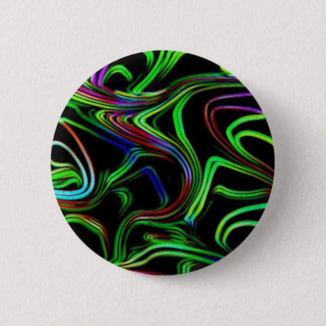 Badge Rond 5 Cm Vers de lueur (Devant)