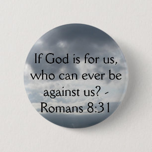 Badge Rond 5 Cm Vers inspiré de bible