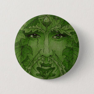 Badge Rond 5 Cm vert yuleking