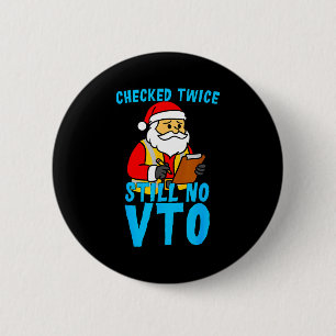 Badge Rond 5 Cm Vêtements de Noël de collègue de Santa Swagazon Vé