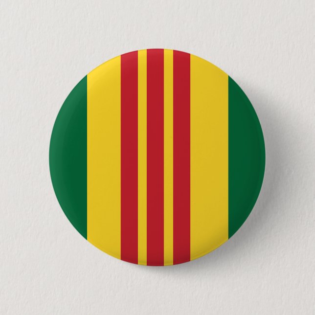 Badge Rond 5 Cm Vétéran du Vietnam (Devant)