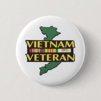 Badge Rond 5 Cm Vétéran du Vietnam