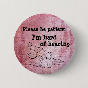 Badge Rond 5 Cm Veuillez être patient : im dur de l'insigne