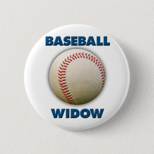 Badge Rond 5 Cm Veuve de base-ball