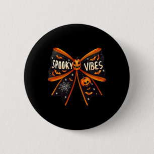 Badge Rond 5 Cm Vibes Coquette Bow Halloween Super Femmes Filles K