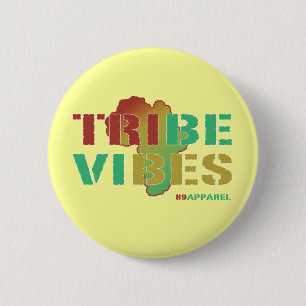 Badge Rond 5 Cm Vibraphone de tribu
