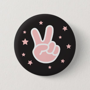 Badge Rond 5 Cm Victoire pour moi !