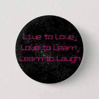 Badge Rond 5 Cm Vie