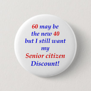 Badge Rond 5 Cm Vieillard 60