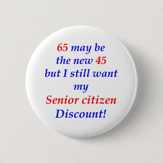Badge Rond 5 Cm Vieillard 65