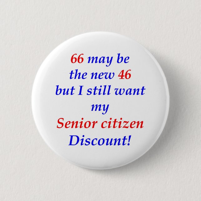 Badge Rond 5 Cm Vieillard 66 (Devant)