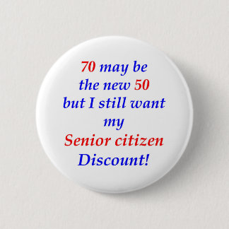 Badge Rond 5 Cm Vieillard 70