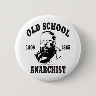Badge Rond 5 Cm Vieille école -- Pierre-Joseph Proudhon
