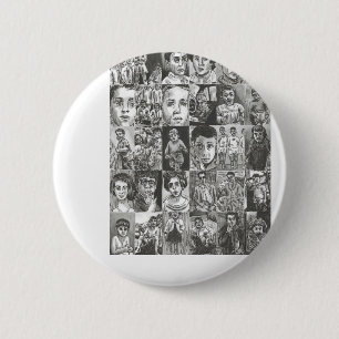Badge Rond 5 Cm Vieilles photos de famille