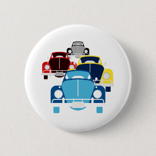 Badge Rond 5 Cm Vieilles voitures