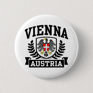 Badge Rond 5 Cm Vienne Autriche