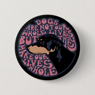 Badge Rond 5 Cm Vies entières - couleur