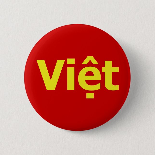 Badge Rond 5 Cm Viêt (Devant)