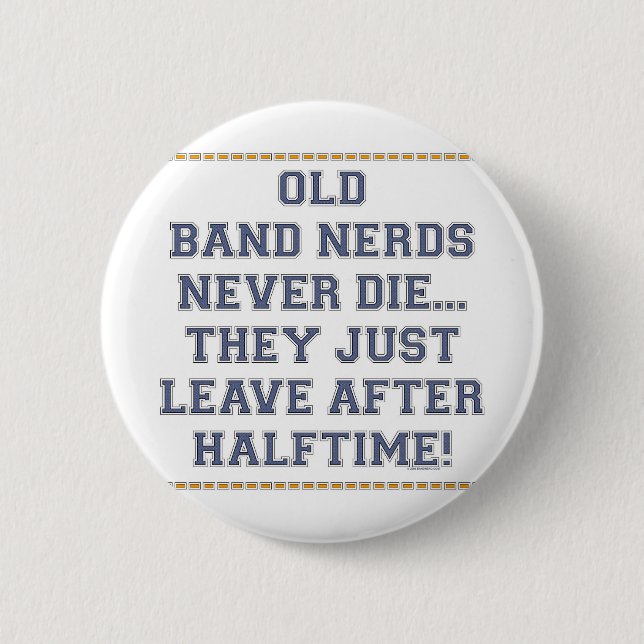 Badge Rond 5 Cm Vieux ballots de bande (Devant)