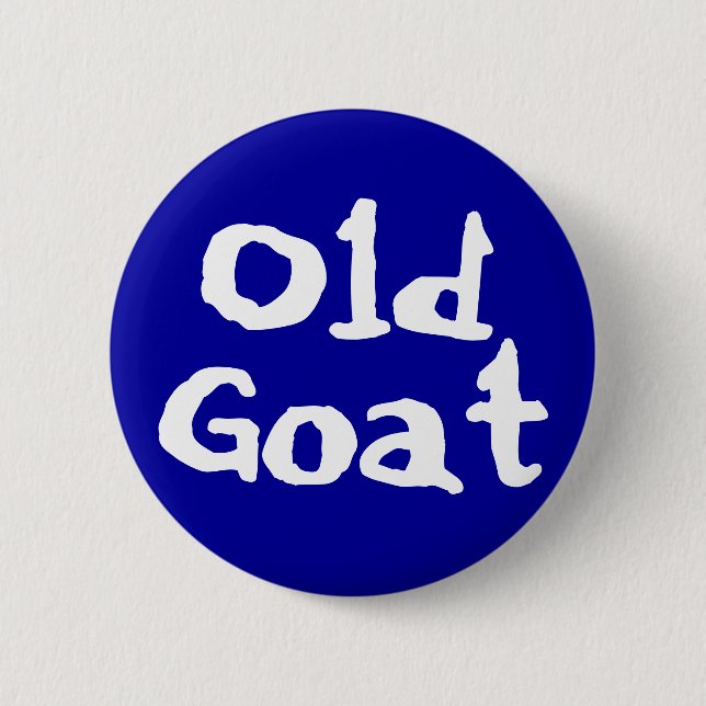 Badge Rond 5 Cm Vieux bouton de chèvre (Devant)