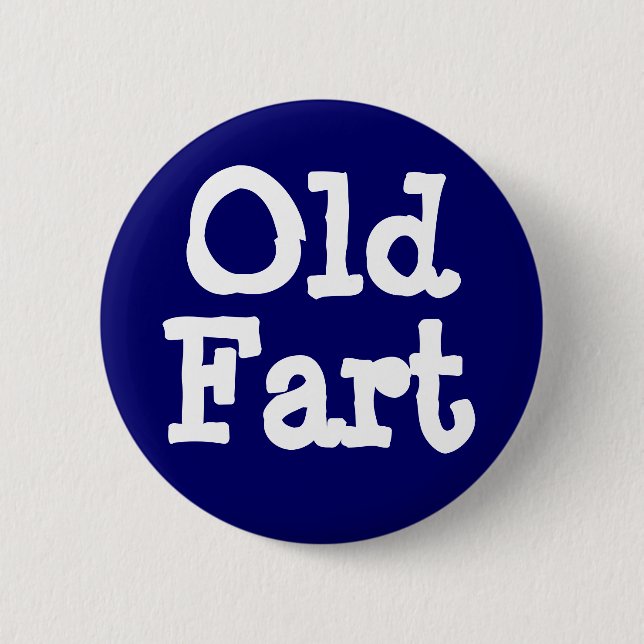 Badge Rond 5 Cm Vieux bouton de pet (Devant)