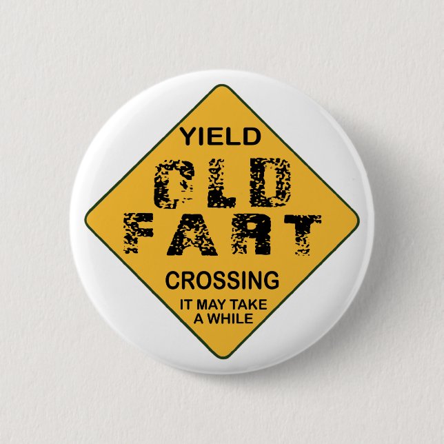 Badge Rond 5 Cm Vieux croisement de pet (Devant)