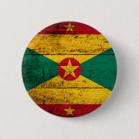 Vieux drapeau en bois du Grenada