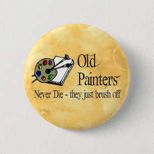 Badge Rond 5 Cm Vieux peintres