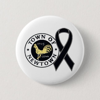 Badge Rond 5 Cm Ville de bouton d'hommage de Newtown