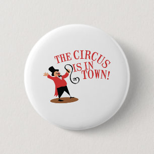 Badge Rond 5 Cm Ville de chef de piste