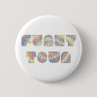 Badge Rond 5 Cm Ville géniale