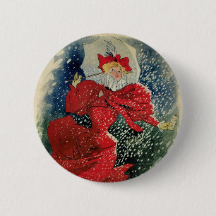 Badge Rond 5 Cm Vintage Art Nouveau Pastilles Geraudel Chute de to
