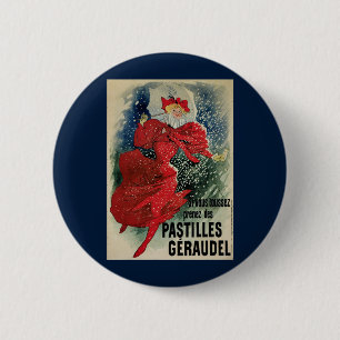 Badge Rond 5 Cm Vintage Art Nouveau Pastilles Geraudel Chute de to