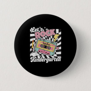 Badge Rond 5 Cm Vintage This Tape Enseignant De La Maternelle Reto