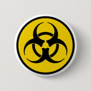 Badge Rond 5 Cm Violation de la sécurité