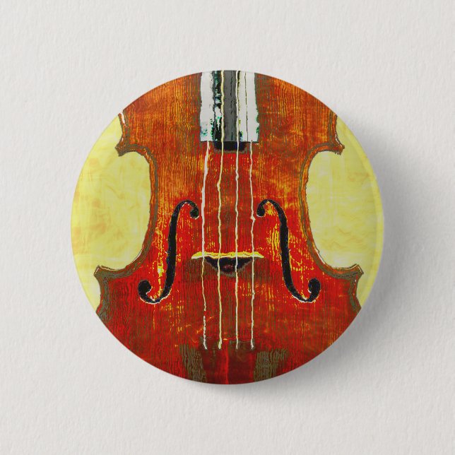 BADGE ROND 5 CM VIOLON (Devant)