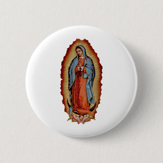 BADGE ROND 5 CM VIRGEN DE GUADALUPE COLECTION