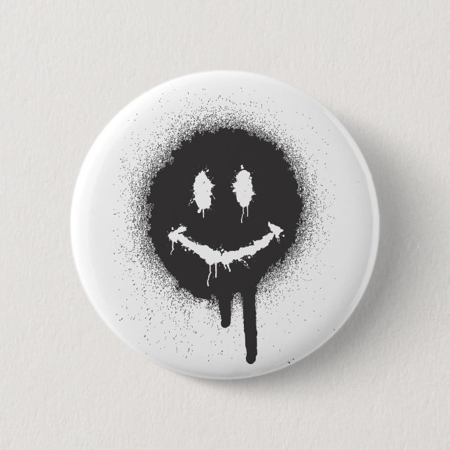 Badge Rond 5 Cm Visage (Devant)