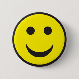 Badge Rond 5 Cm Visage acide de Chambre