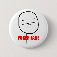 Visage de tisonnier - bouton de Pinback