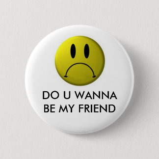 Badge Rond 5 Cm Visage drôle