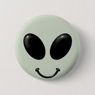 Badge Rond 5 Cm Visage étranger