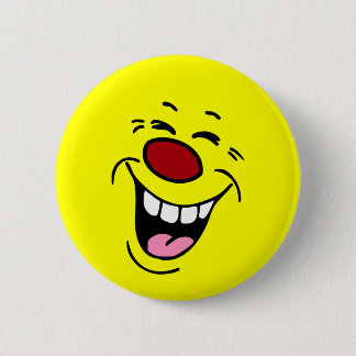 Badge Rond 5 Cm Visage riant Grumpey