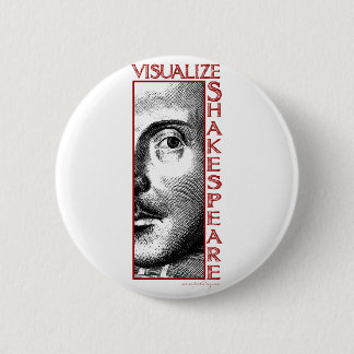 Badge Rond 5 Cm Visualisez Shakespeare
