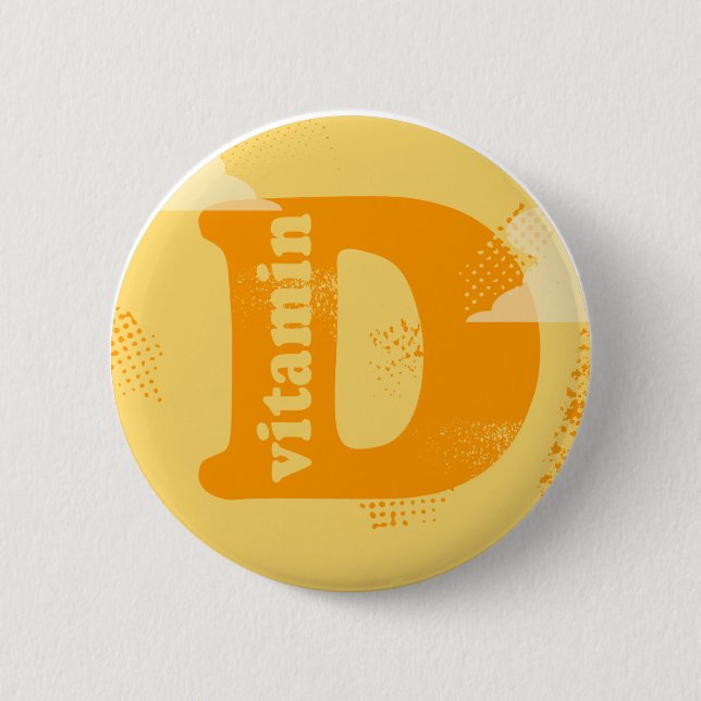 Badge Rond 5 Cm Vitamine D (Devant)