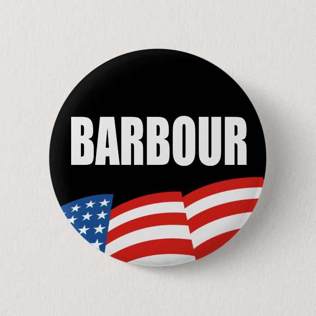 Badge Rond 5 Cm Vitesse d'élection de HALEY BARBOUR (Devant)